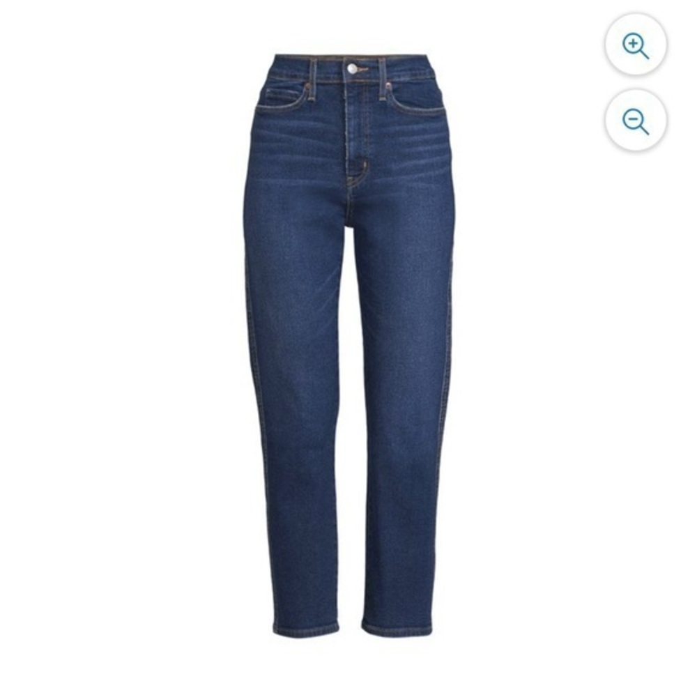 Signature by Levi Strauss Women's Heritage High Rise Straight Jeans Sz 16 or 33